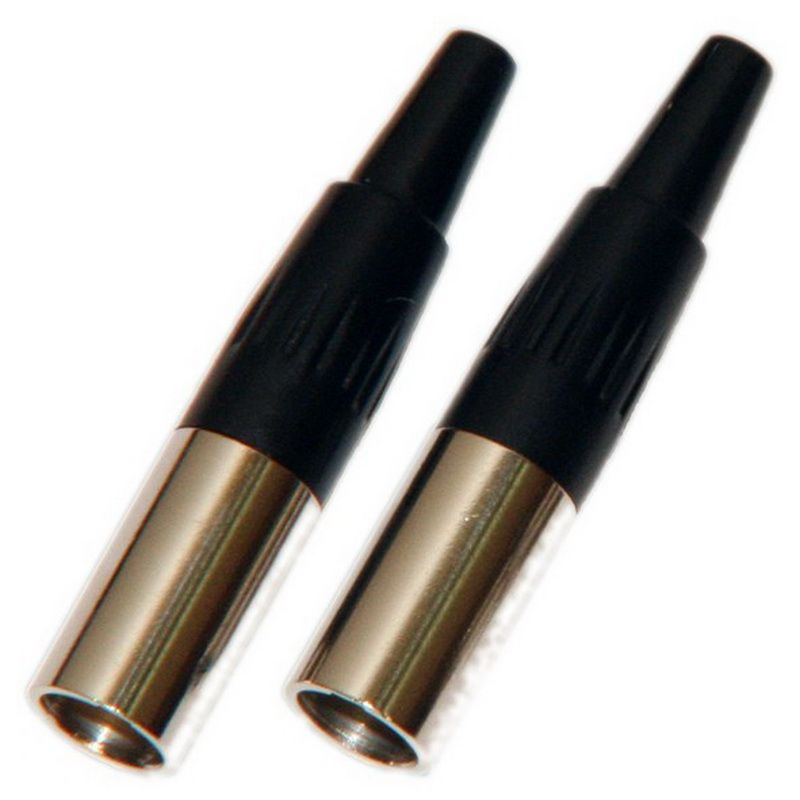 Разъем mini XLR 3P штекер на кабель - купить с доставкой по выгодным ...