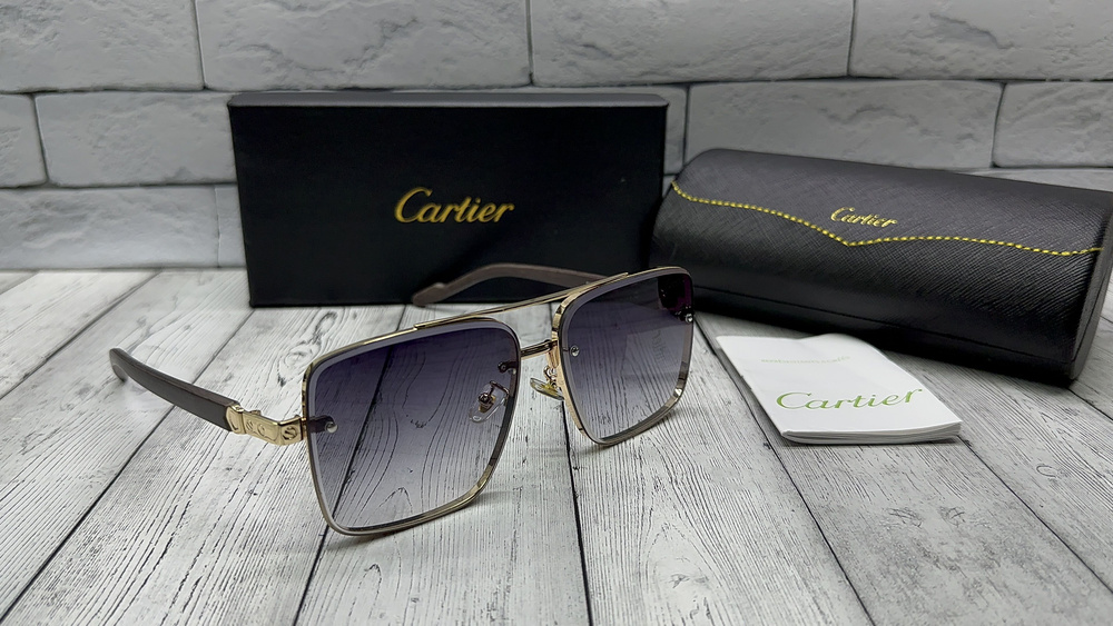 Cartier Очки солнцезащитные - купить с доставкой по выгодным ценам в ...