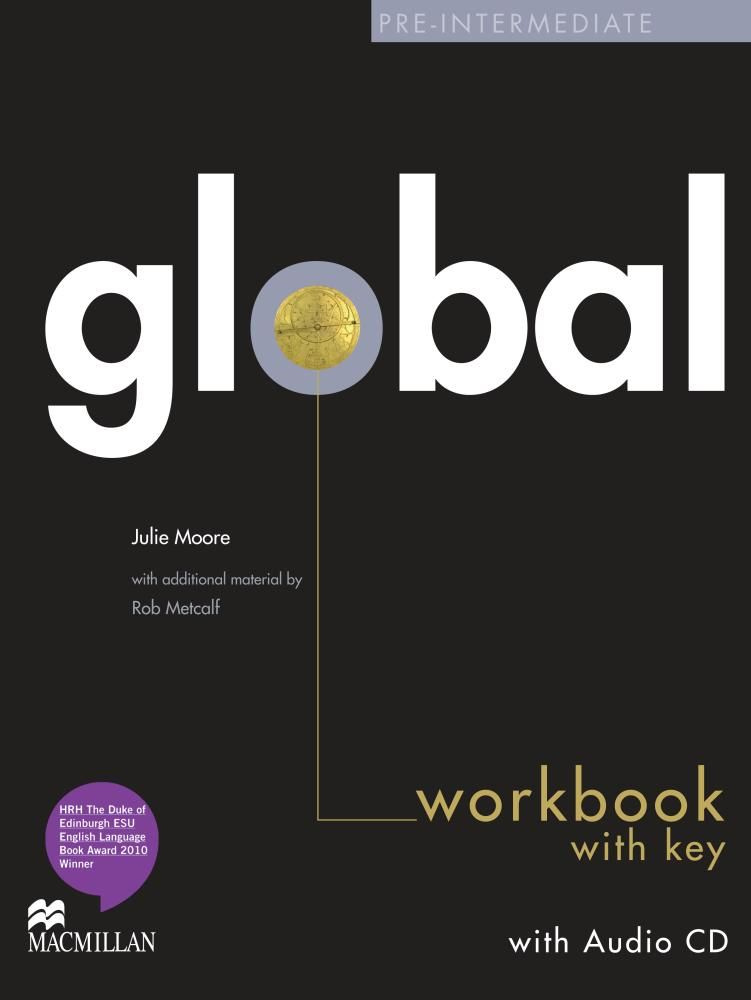 Global Pre-Intermediate Workbook & CD with key Pack #1