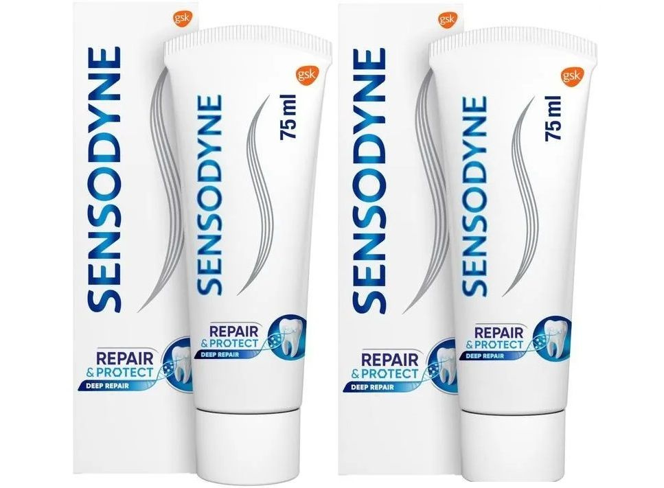 Зубная паста Sensodyne Repair Protection 75 мл x 2шт - купить с ...