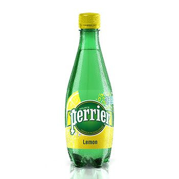 Вода минеральная газированная Лимон, Perrier, 0.5 л, пластиковая бутылка, Франция -3 шт.  #1