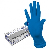 blue doctor gloves