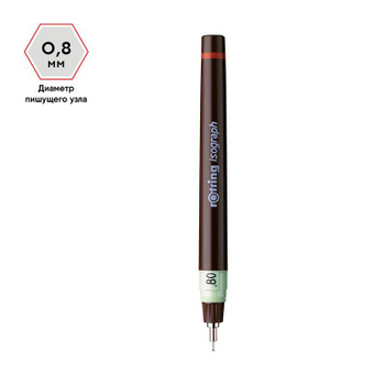  Rotring Isograph Technical Pen, 0.25 mm : Office Products