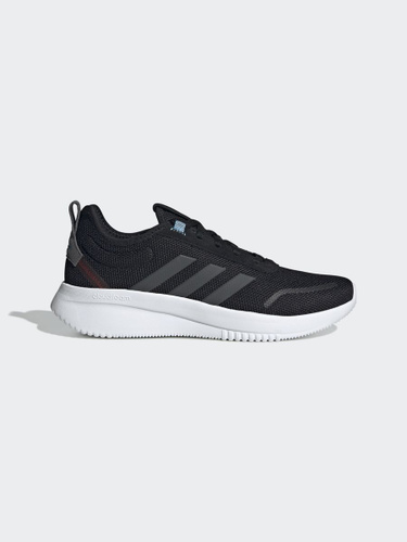 Adidas lite racer hot sale mens trainers white