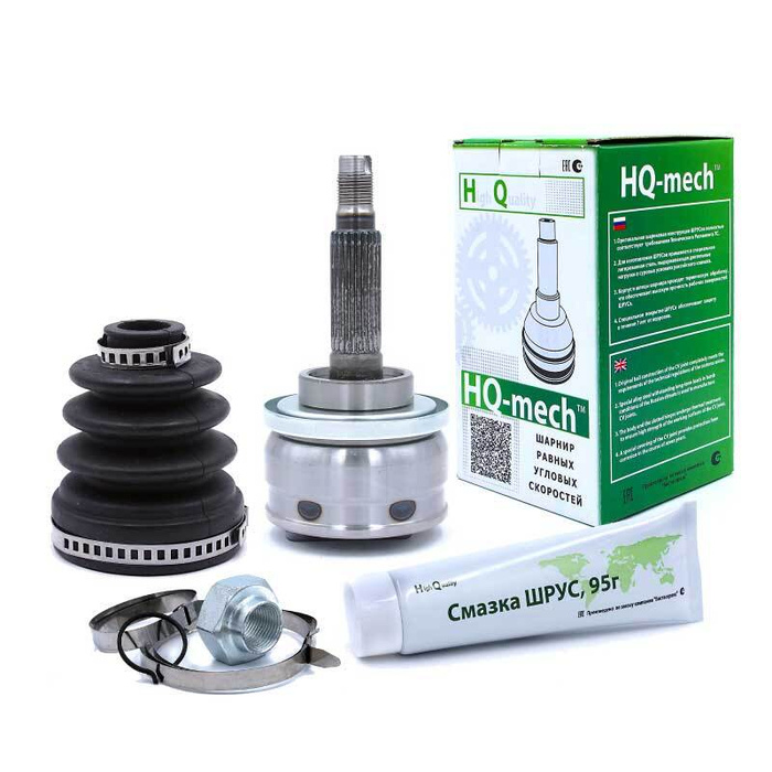 Шарнир HQ2121-2215012 наружный ШРУС ВАЗ-2121, NIVA, 22 шлица - HQ-mech ...