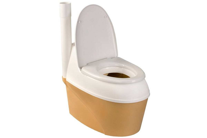 Биотуалет для дачи и дома, торфяной пластиковый унитаз напольный с ...