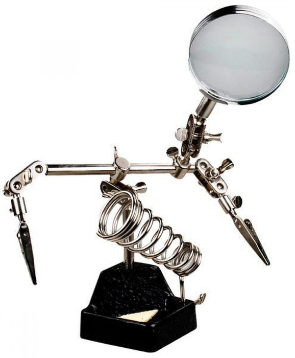 Третья рука 506 / Держатель для пайки / подставка под паяльник - купить ...