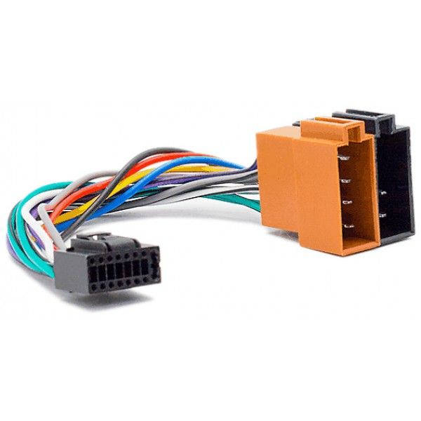 Переходник 16 pin для подключения автомагнитолы Kenwood, JVC к ISO ...