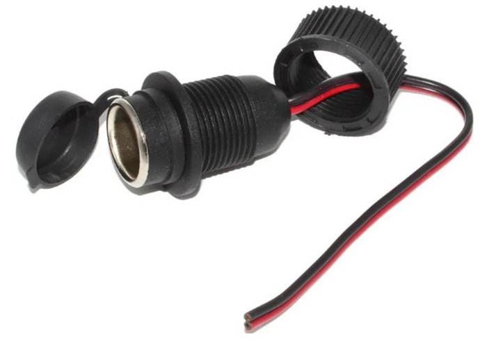 Розетка / Разъем прикуривателя автомобиля 12V, прорезиненный, с ...