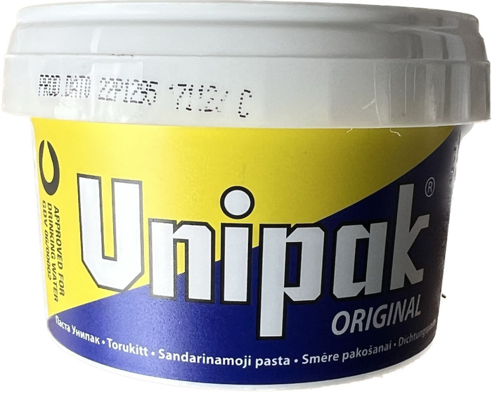 Unipak уплотнительная паста. Паста Unipak 360г. Унипак 360 гр. Unipak паста Unipak, 360. Паста Unipak 360г. (Вода, пар).