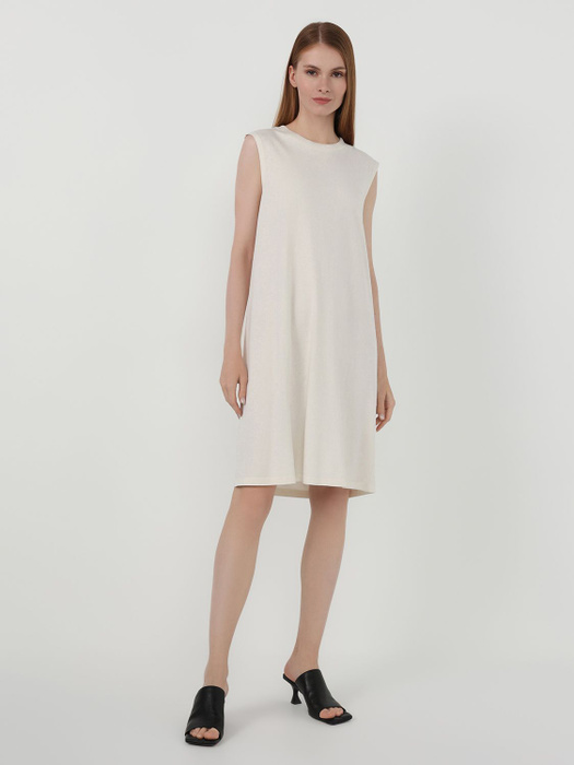 Платье H&M, цвет: молочный. 0980264001. Размер XXL (54), Женский, На ...