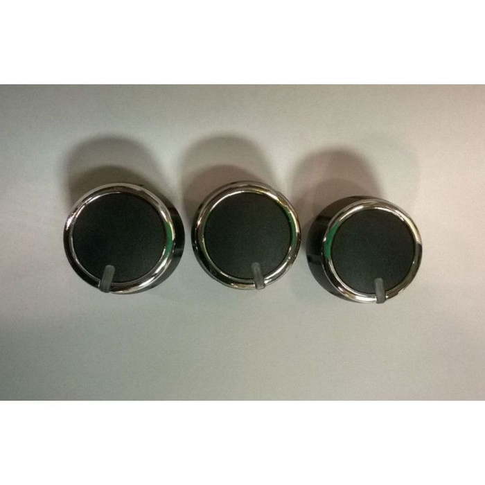 Ручки блока отопителя хром Лада Хрей, Ларгус, Рено Логан 2, Рено ...