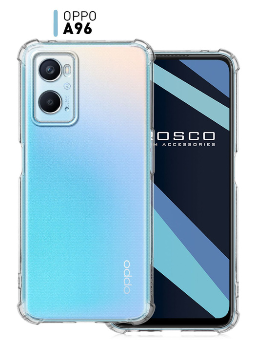 Противоударный чехол для Oppo A96 (Оппо А96) с усиленными углами и ...