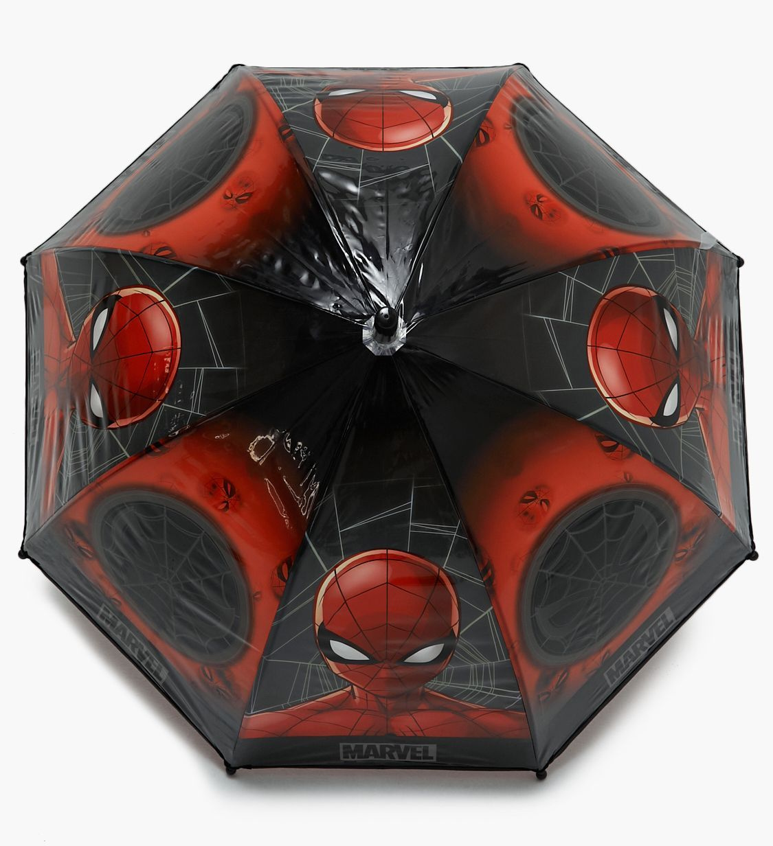 Зонт детский для мальчика TIMROOM Человек-паук, черный