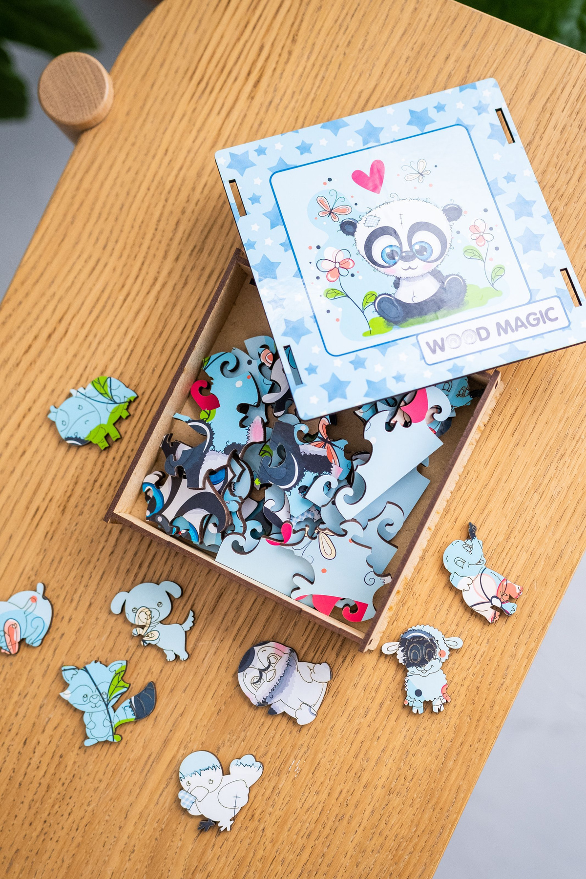 Деревянные пазлы для детей 3 лет "Коалы" - купить с доставкой по ...