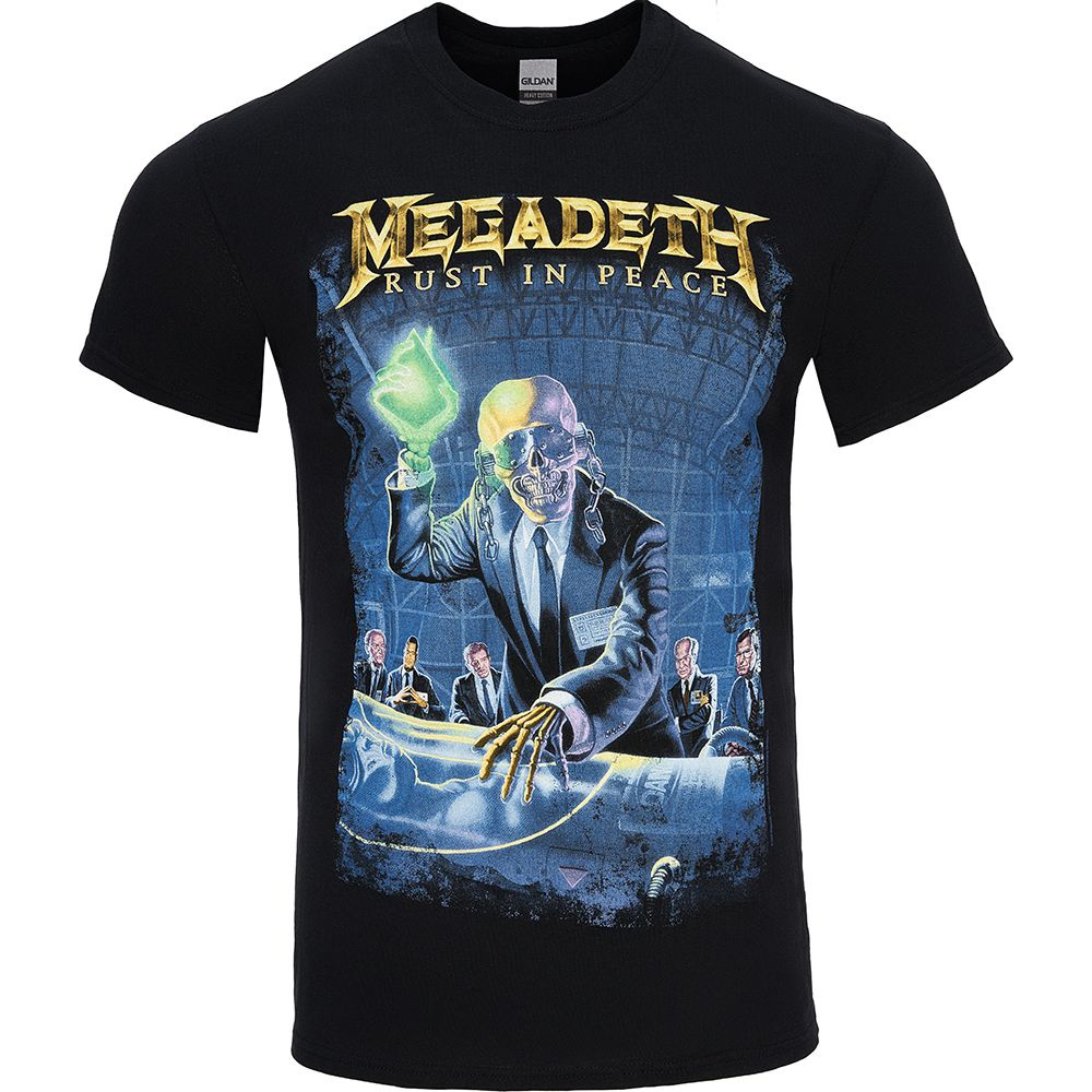 Футболка Megadeth - Rust In Peace 30th Anniversary (Back Print) Official