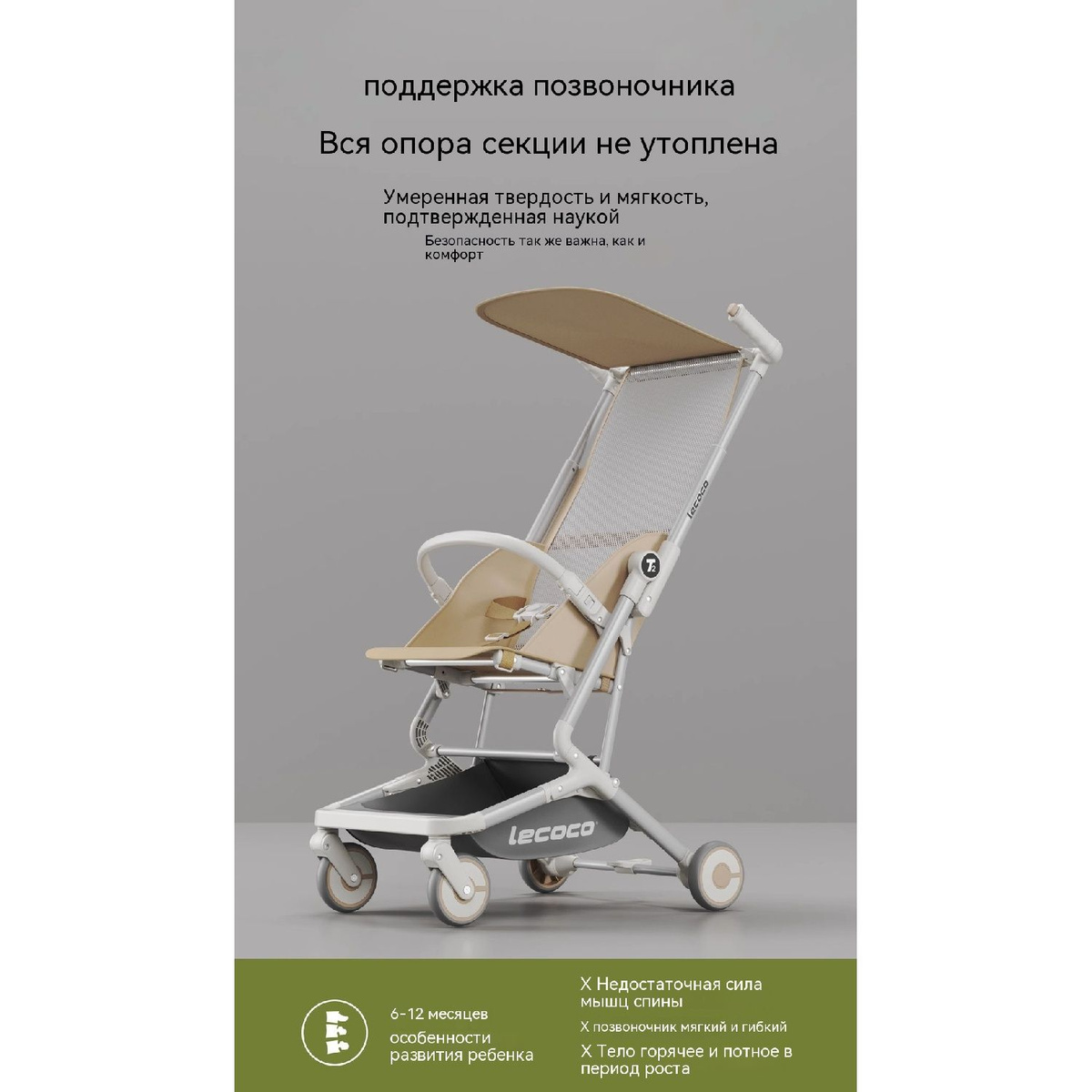 Четырехколесная легкая складная детская коляска, интернат-машина ...