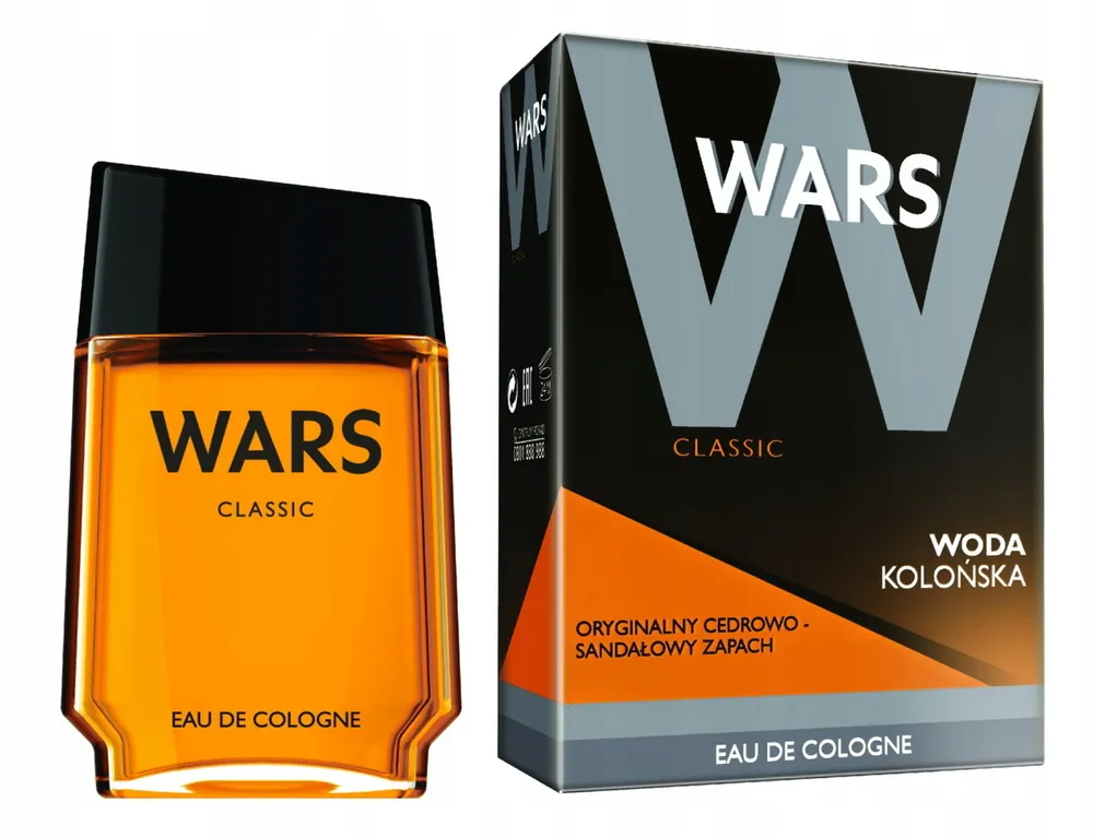 Одеколон WARS CLASSIC ENERGIZING бодрящий, вариант