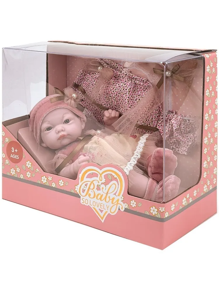 Кукла Пупс, Anna De Wailly, Baby re Born для девочки, 20см, вариант, фото 4
