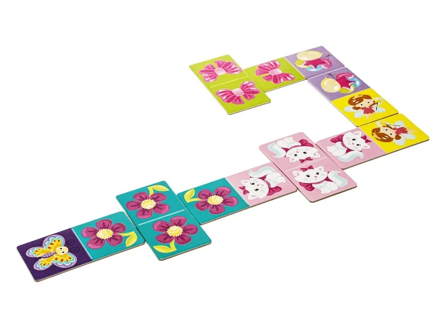 Домино для детей Для девчонок Baby Toys Десятое королевство, вариант, фото 6