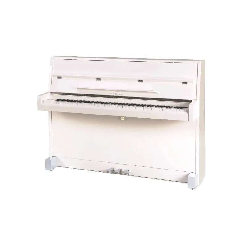 SAMICK JS043UD WHHP - пианино,109x148x57, 240кг, струны 'Roslau'(Германия), полир., белый, 109x148x57, 240 кг