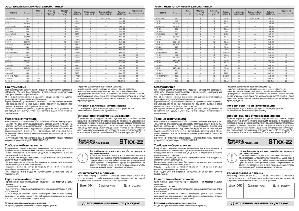 Контактор модульный ST25 -20, Евроавтоматика F&F, вариант, фото 6