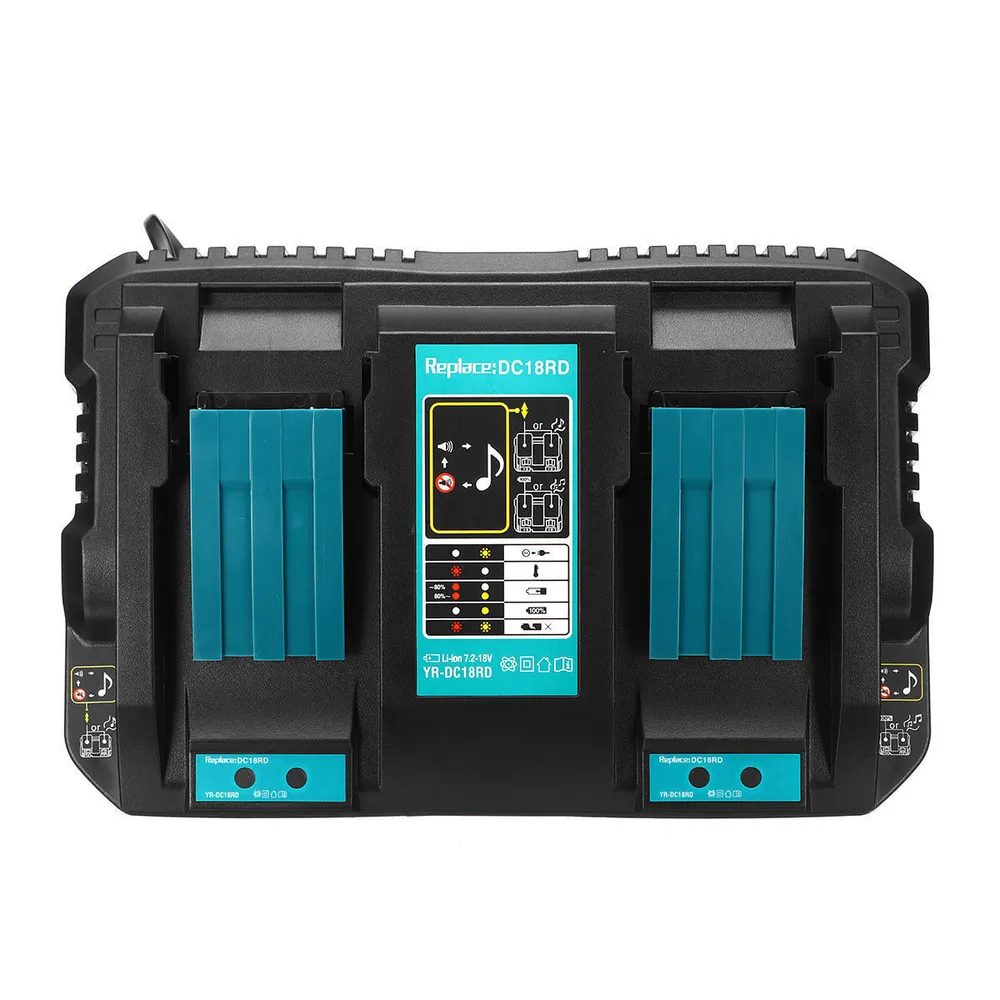 Зарядное устройство блок питания MyPads от сети Makita DC18RD с поддержкой 7.2V/ 18V, вариант, фото 2