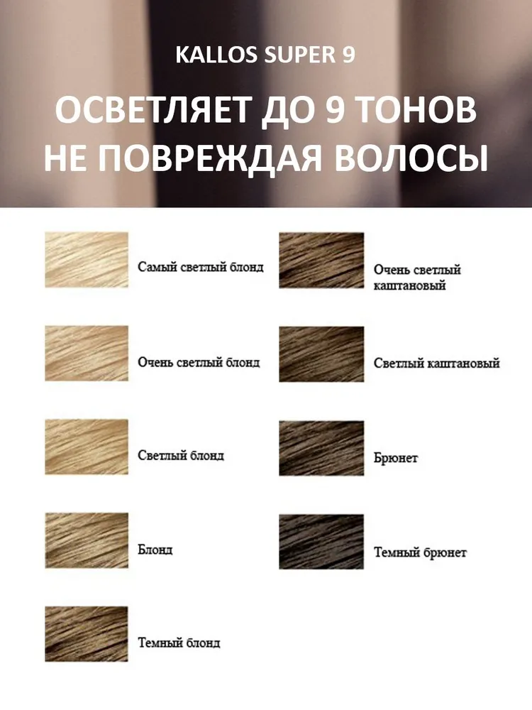 Осветляющий порошок Super 9, 500гр., 500 г, фото 6