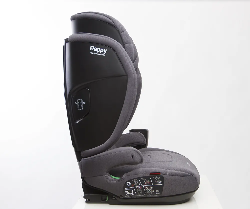 Автокресло детское Peppy Duofix 15-36 кг (grey), от 3 лет, 36 кг, фото 5