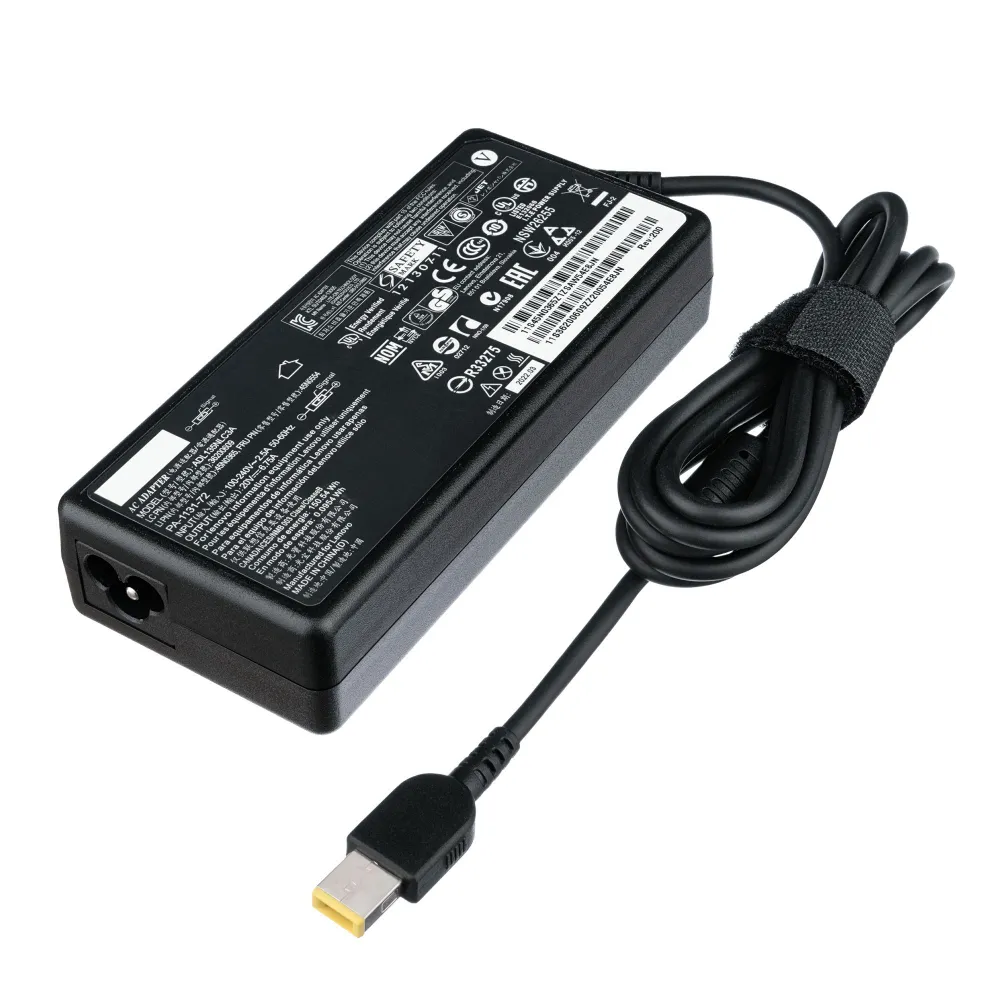 Блок питания для ноутбука Lenovo 20V 6.75A 135W (штекер Flat,прямоугольный разъем), 135 Вт, фото 5