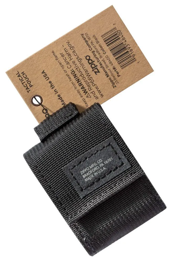 Чехол ZIPPO Для Зажигалки С Фиксатором На Ремень Черный ZIPPO 48400, вариант, фото 3