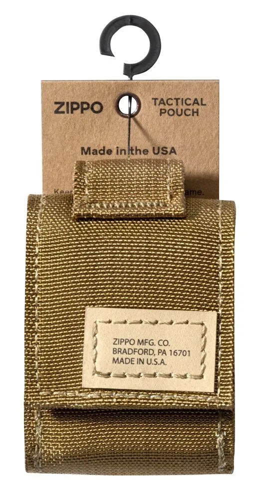 Чехол ZIPPO Для Зажигалки С Фиксатором На Ремень Коричневый 48401, вариант