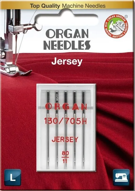 Иглы для швейных машин ORGAN джерси №80, уп.5 игл, вариант, фото 2