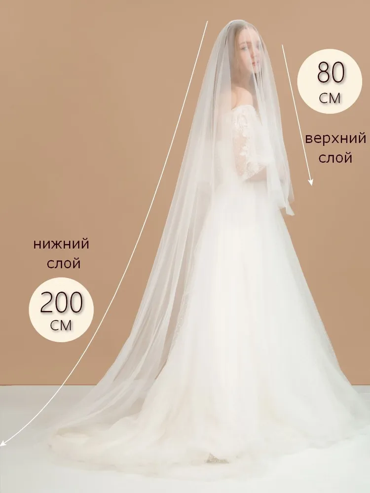 Фата ArtNova, вариант, фото 5
