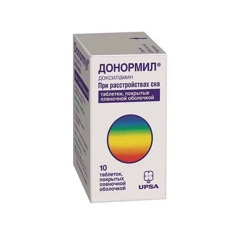 Донормил, таблетки 15 мг, 30 шт., 10 шт
