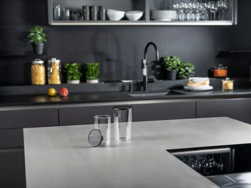 Набор стаканов с крышками Bamix BEAKER SET 400ml+600ml, 400 мл, 600 мл, фото 5