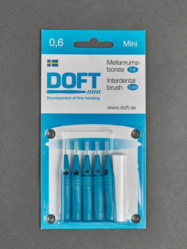 Межзубные ершики DOFT 0,6 мм. (5 шт.), 5 шт, фото 6
