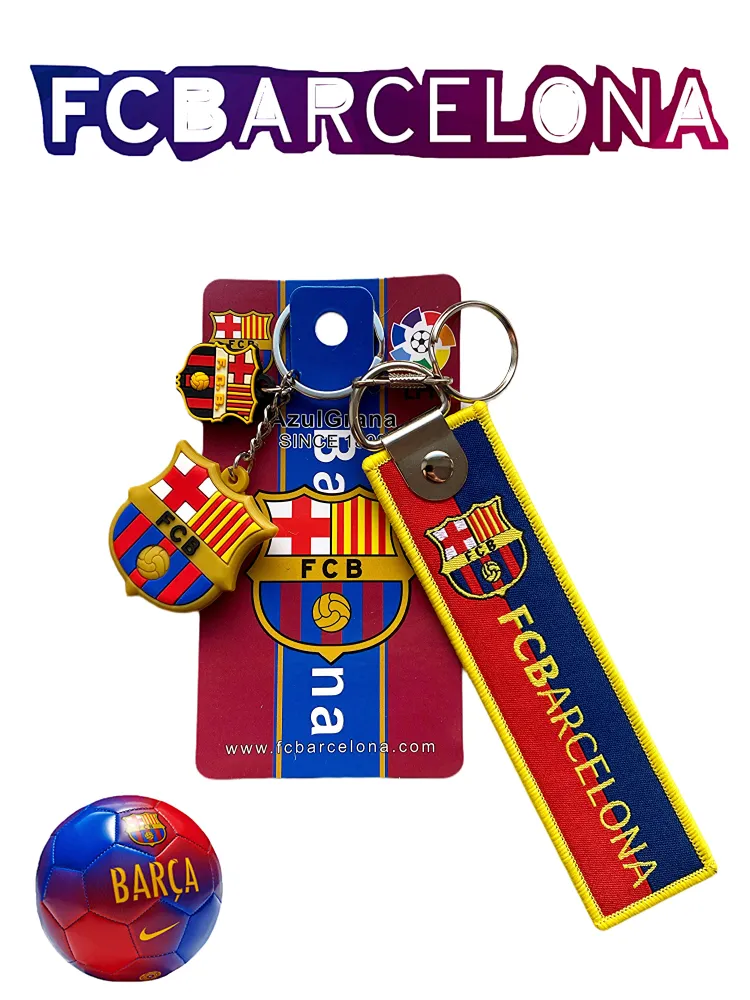 Брелок Барселона( FC Barcelona) спортивная подвеска для ключей/аксессуар на рюкзак, сумку, портфель, вариант