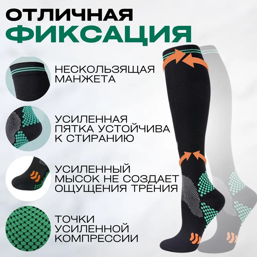 Гольфы BAOBIOKI женские, мужские Спорт, 1 пара, вариант, фото 2