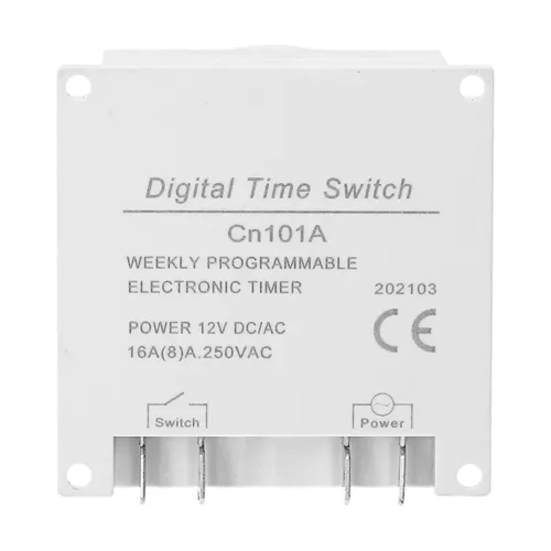Еженедельный программируемый цифровой таймер 16A с LCD-дисплеем для автомобиля и дома