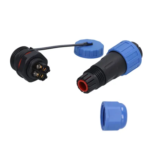 Авиационный разъем LP16, 2-контактный, сварка не требуется, IP68, 250В 20А, штекер/гнездо, кабельный