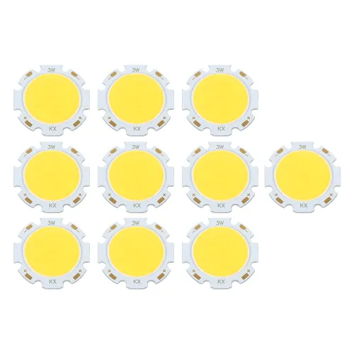 3W COB светильники для сада (10 шт.) - Наружное освещение 4000K, безопасность и декор