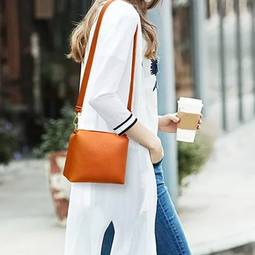 Модный набор сумок, женская сумка-тоут из искусственной кожи + сумка через плечо + кошелек + кардхол