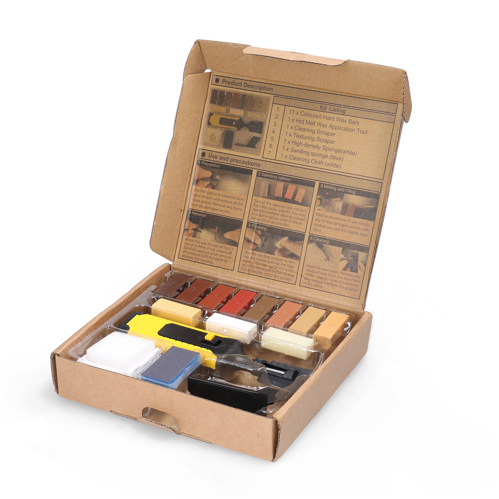 ДомашнийбытовойнабордляремонталаминатаНабордляремонтаполаDIYМногофункциональный