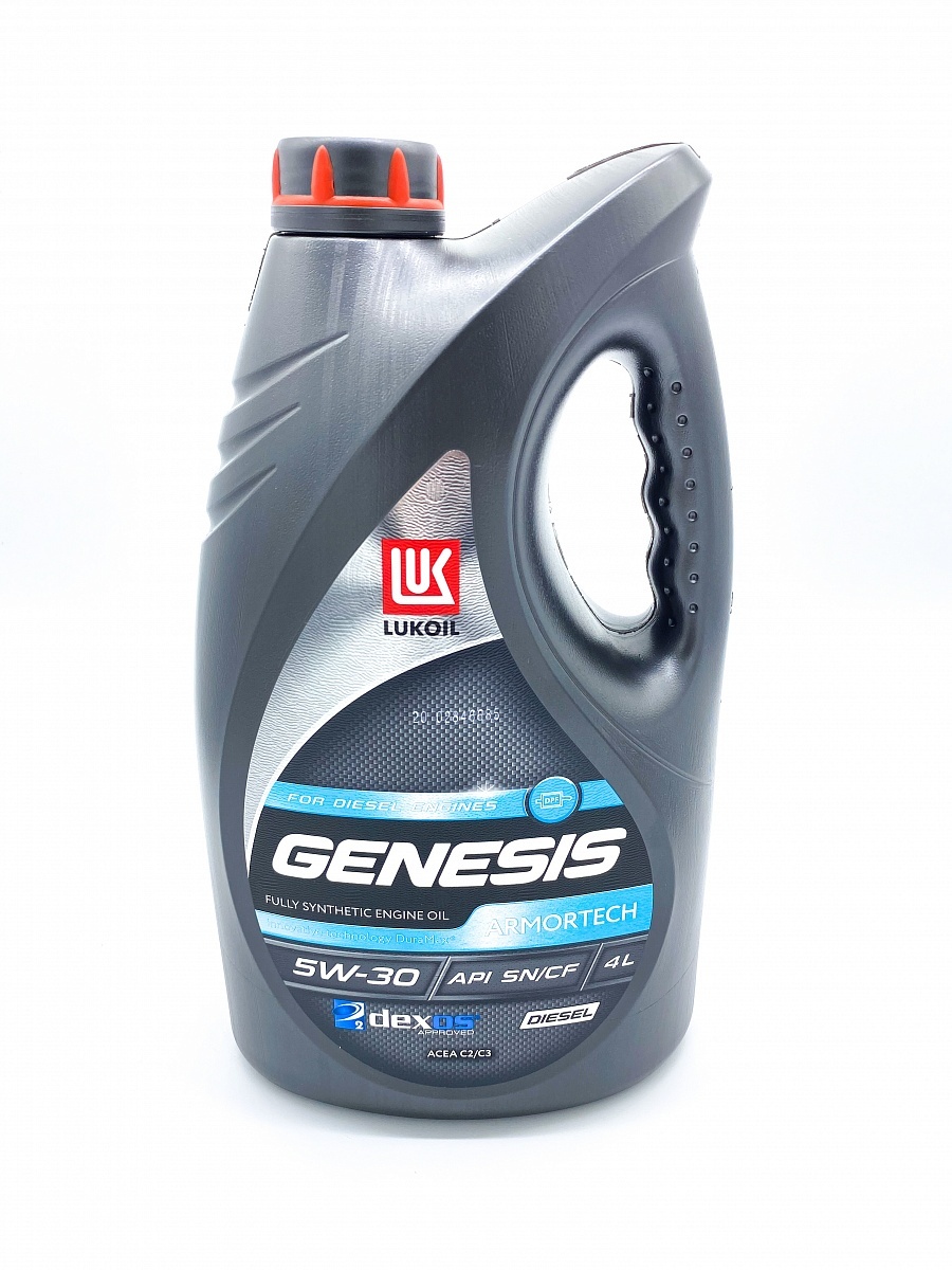 Масло мотор. 5w30 SN/CF C2/C3 ЛУКОЙЛ GENESIS ARMORTECH DIESEL (3149855) 4л