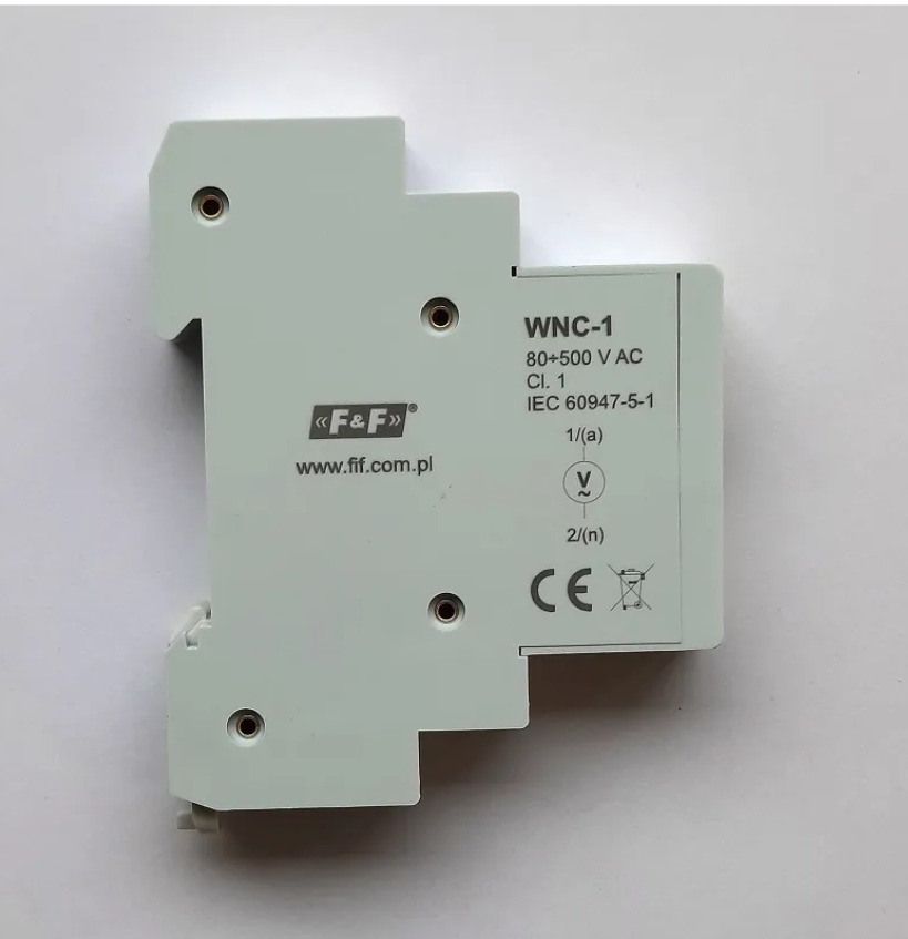 Вольтметр однофазный WNC-1, 80-500 В, Евроавтоматика F&F