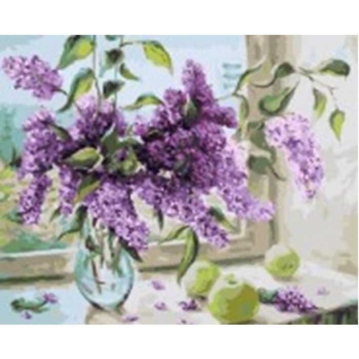 Алмазная мозаика на подрамнике, 40x50. Полное заполнение.