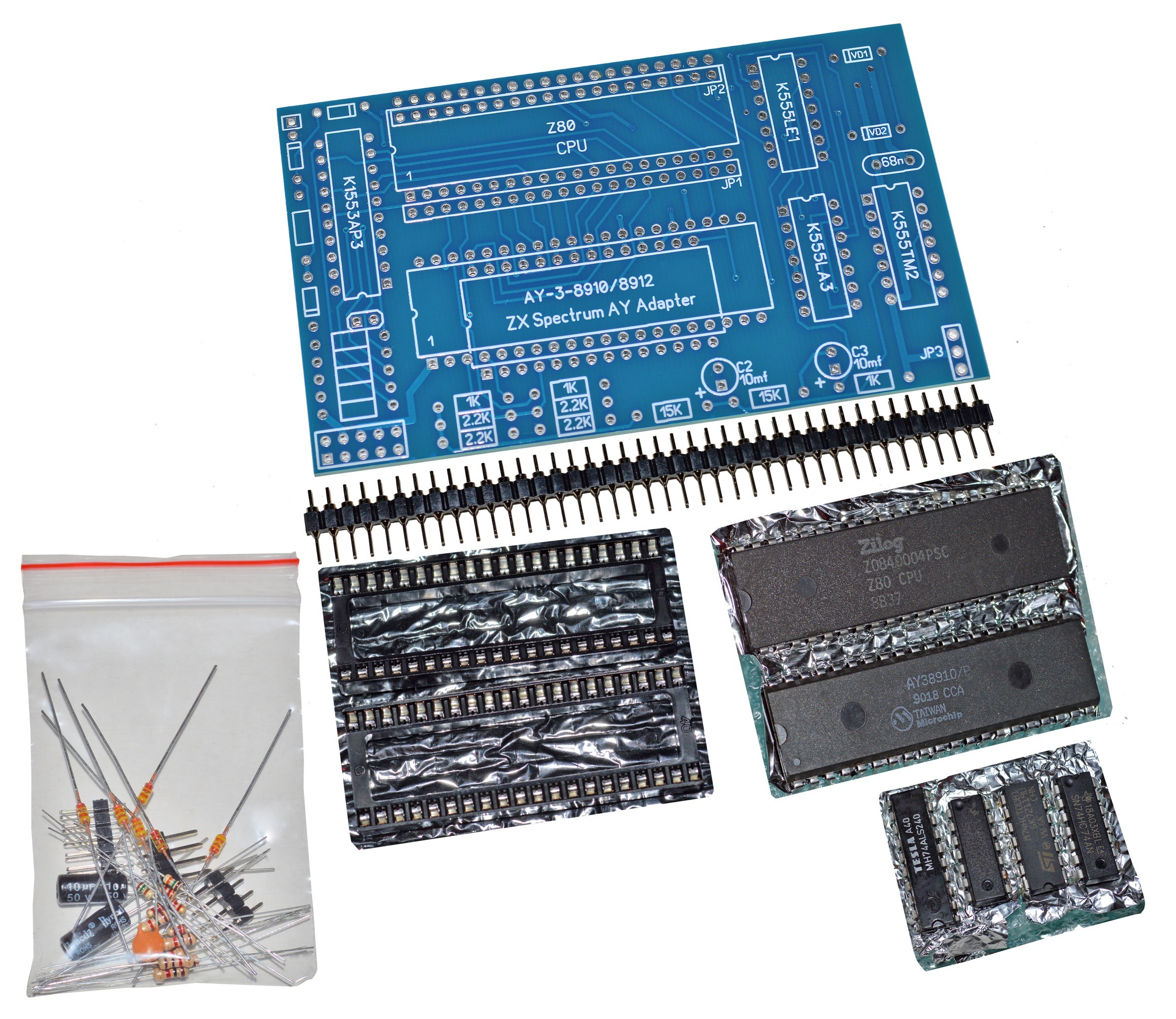 ZX Spectrum AY адаптер с Kempston портом DIY купить на OZON