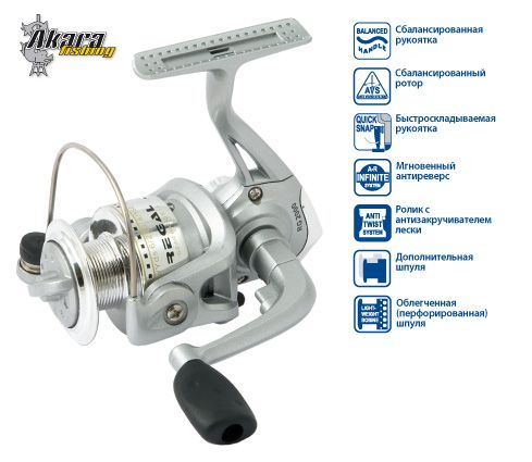 Катушка Akara Regal RG 2000 3+1bb з/ш