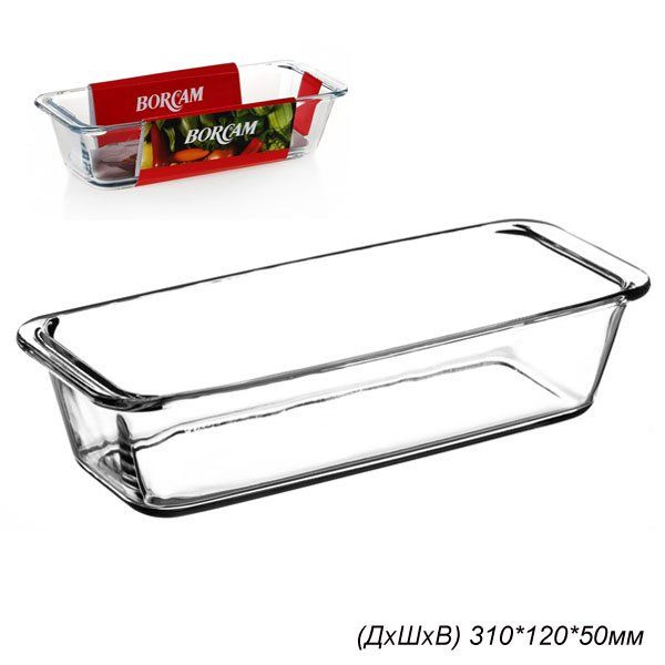 Форма для запекания Borcam, 1,5 л, 310х120х50 мм